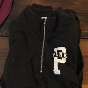 Black sweatshirt half zip!